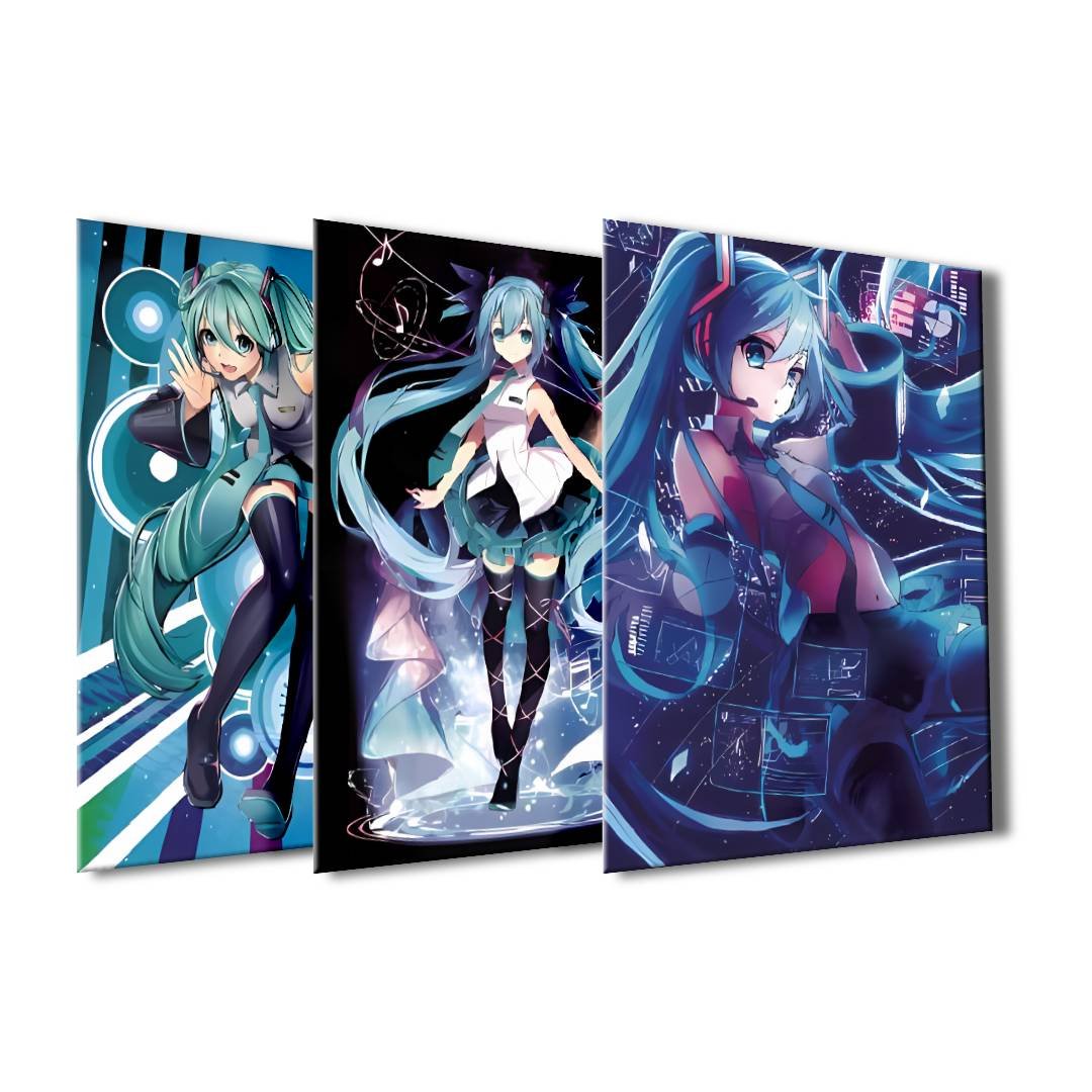 Cuadro Poster D Hatsune Miku Dale Vida A Tus Paredes Con Esta Obra