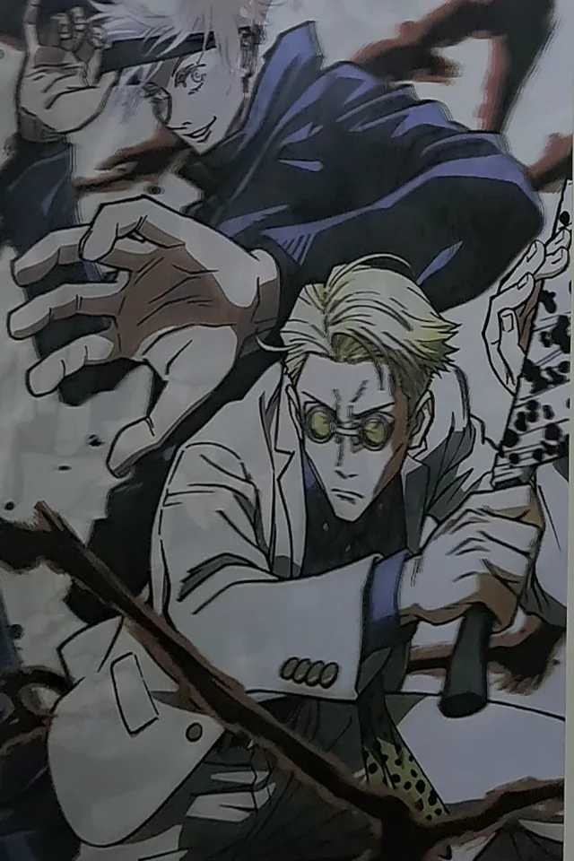 Poster flip de Jujutsu Kaisen: Nanami, Fushiguro y Yuji