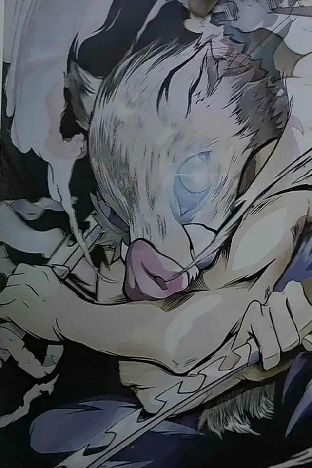 Poster flip de Demon Slayer: Inosuke