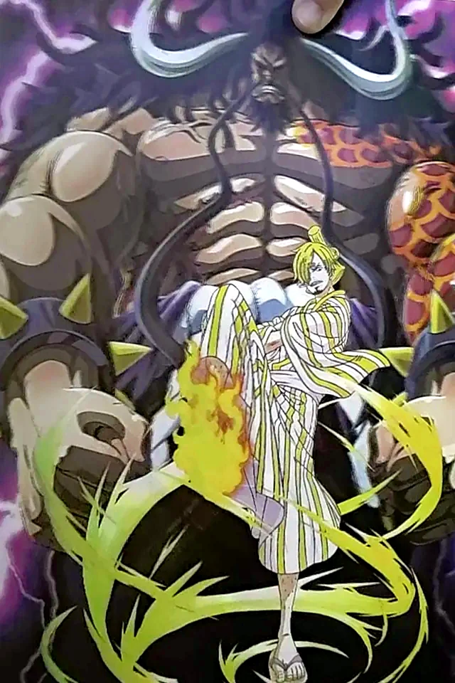 Kaido, Zoro y Luffy · imagen 2
