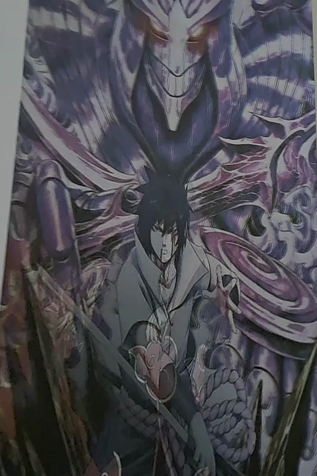 Poster flip de Naruto: Sasuke y Madara
