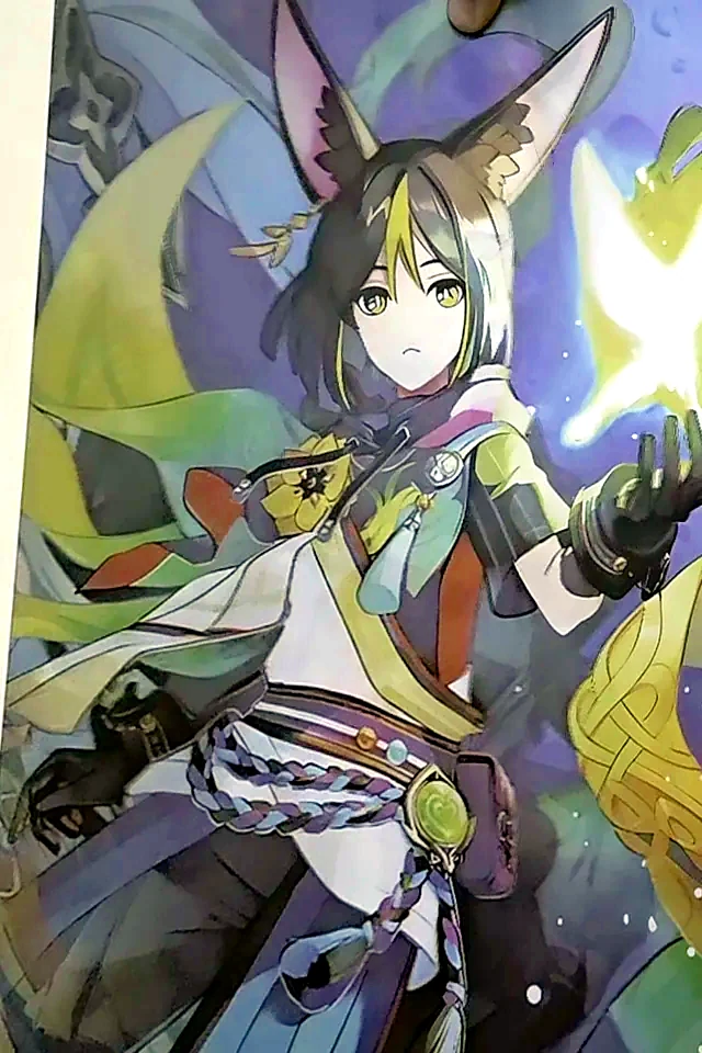 Poster flip de Videojuegos: Genshin Impact