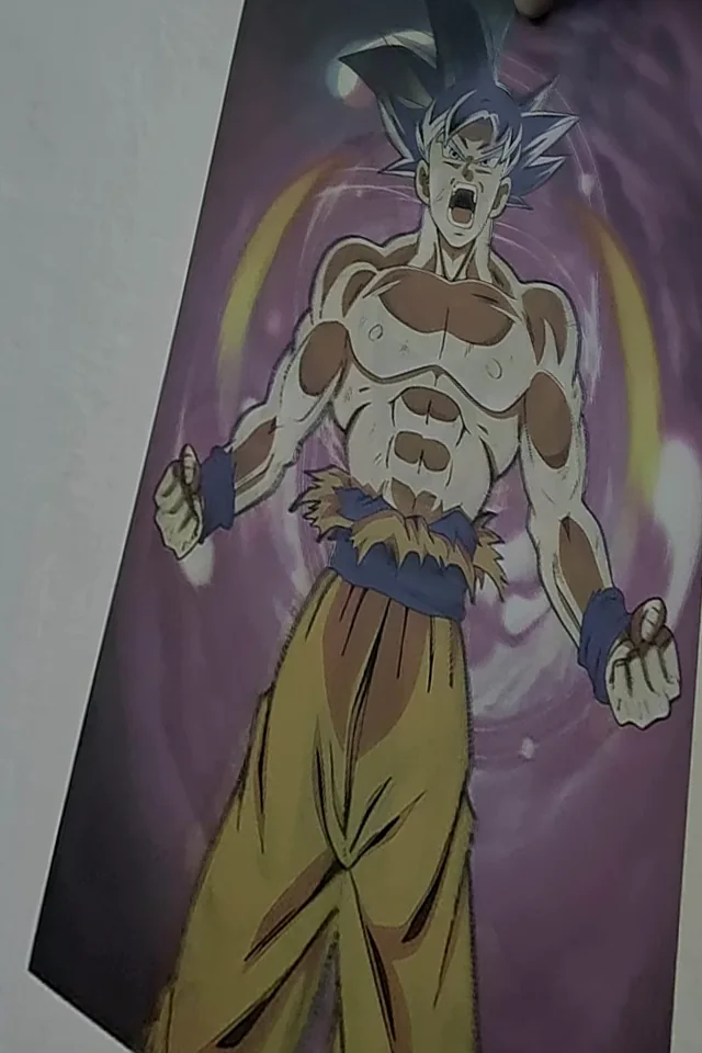 Poster flip de Dragon Ball: Goku Ultra Instinto
