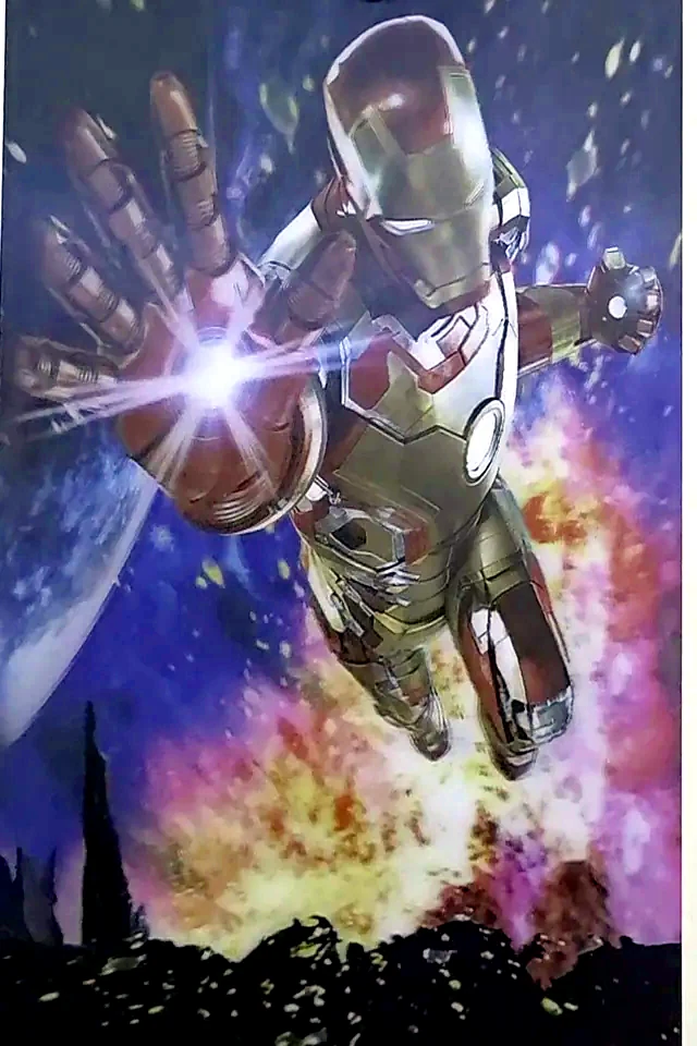 Poster 3D de Marvel: Thanos