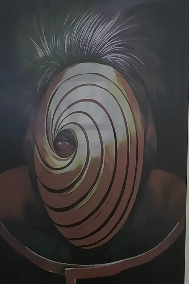 Poster flip de Naruto: Obito y Kakashi