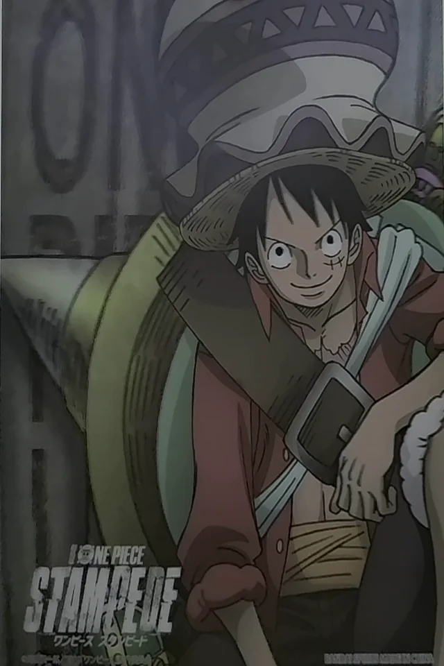 Poster 3D de One Piece: Luffy Stampede