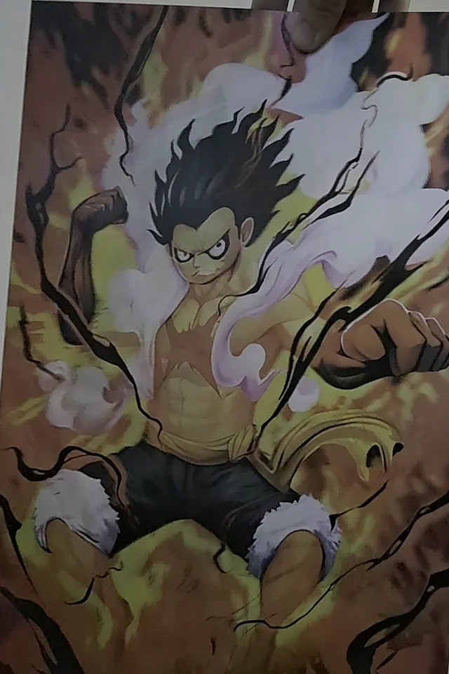 Poster flip de One Piece: Luffy