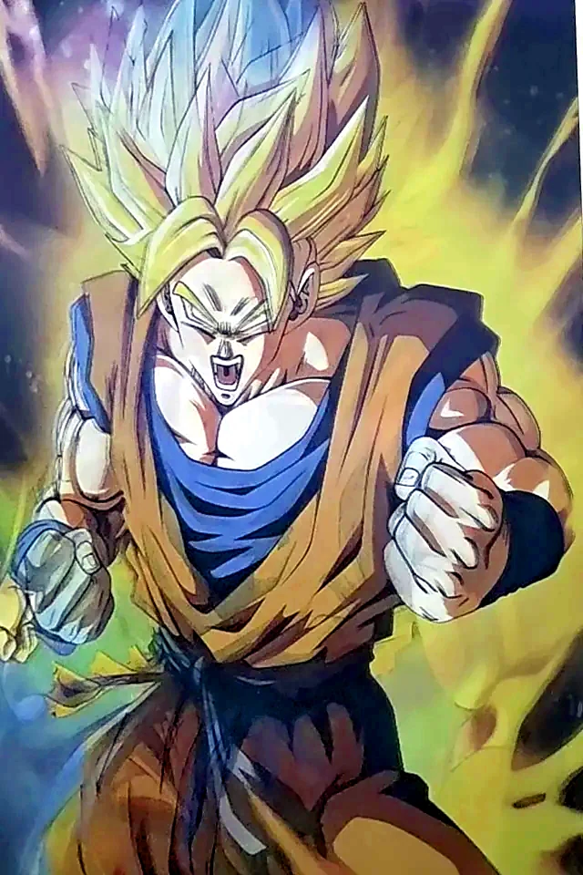 Poster flip de Dragon Ball: Goku Super Saiyajin
