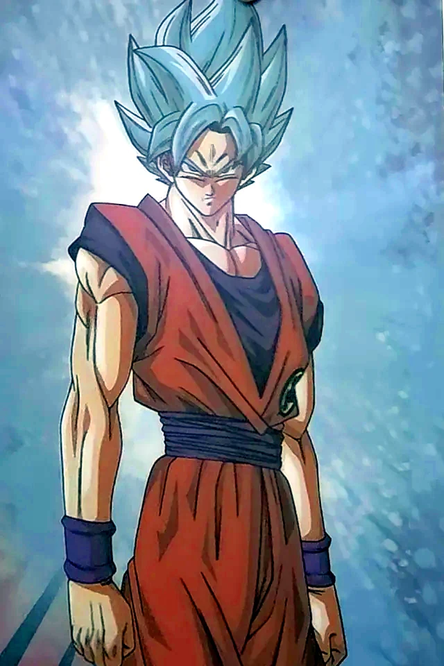 Poster flip de Dragon Ball: Goku Super Saiyajin Blue