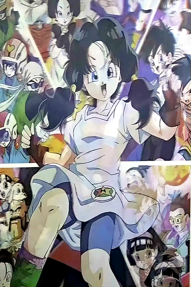 Poster flip de Dragon Ball: Milk, Bulma y Videl