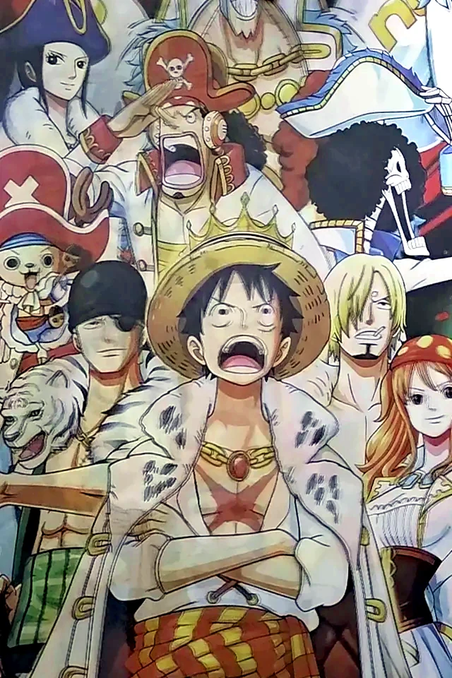 Poster flip de One Piece: Luffy y los Sombrero de Paja