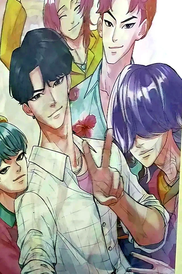 Poster flip de KPop Demon Hunters: Saja Boys (los chicos)