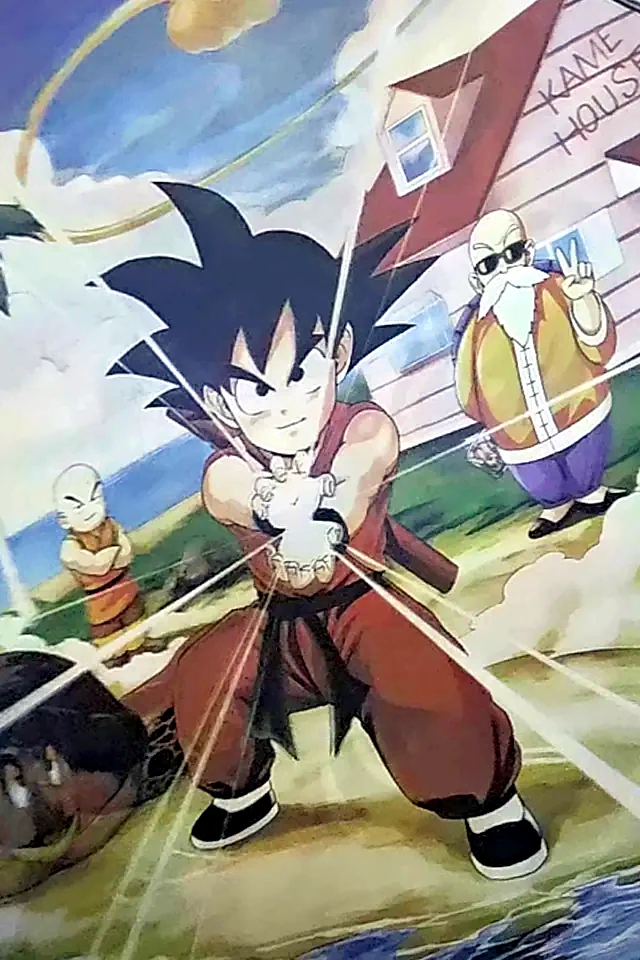 Poster flip de Dragon Ball: Goku niño