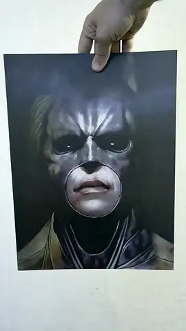 Batman y Joker en movimiento