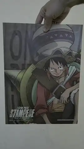 Luffy Stampede en movimiento