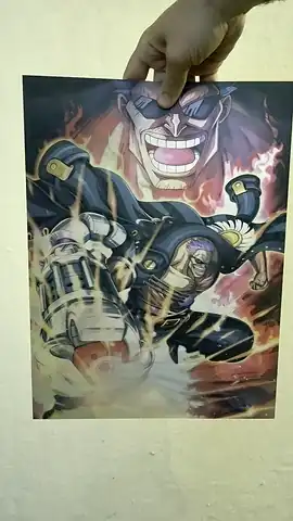 Sabo, Barbanegra y Ace en movimiento