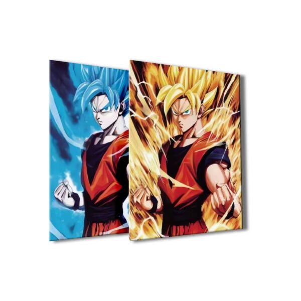 Cuadro Decorativo Poster Anime Goku Super Saiyan Blue 3D - Image 2