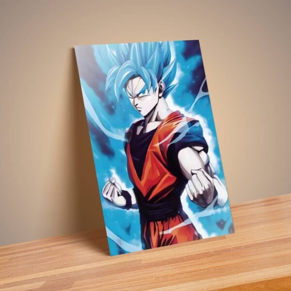 Cuadro Decorativo Poster Anime Goku Super Saiyan Blue 3D - Image 5