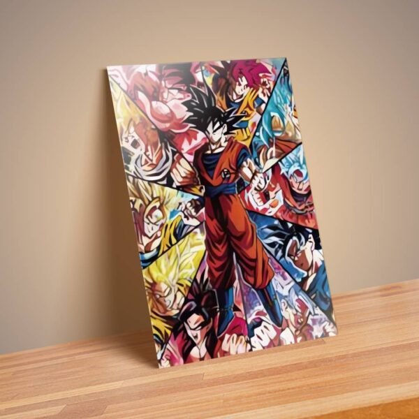 Poster 3D Dragon Ball Super Goku Vegeta - Image 4