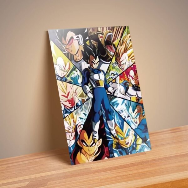 Poster 3D Dragon Ball Super Goku Vegeta - Image 5