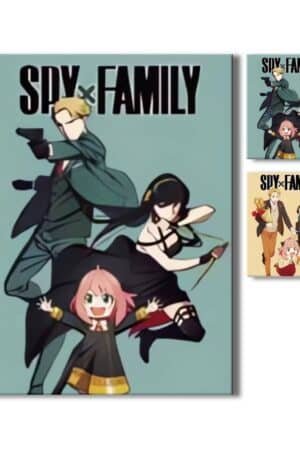 Cuadro Spy X Family Anime Poster 3D