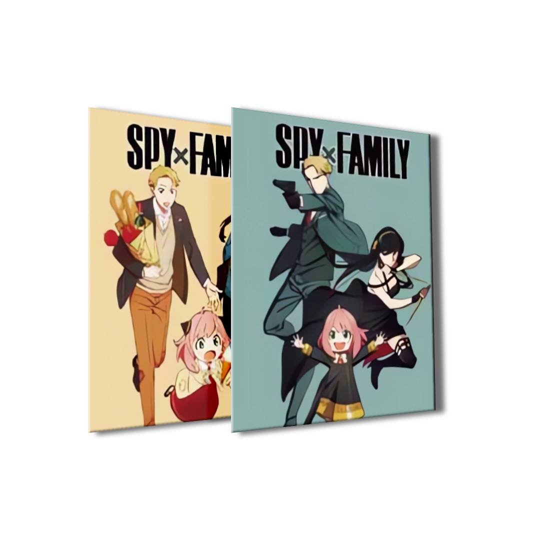 Cuadro Spy X Family Anime Poster 3D