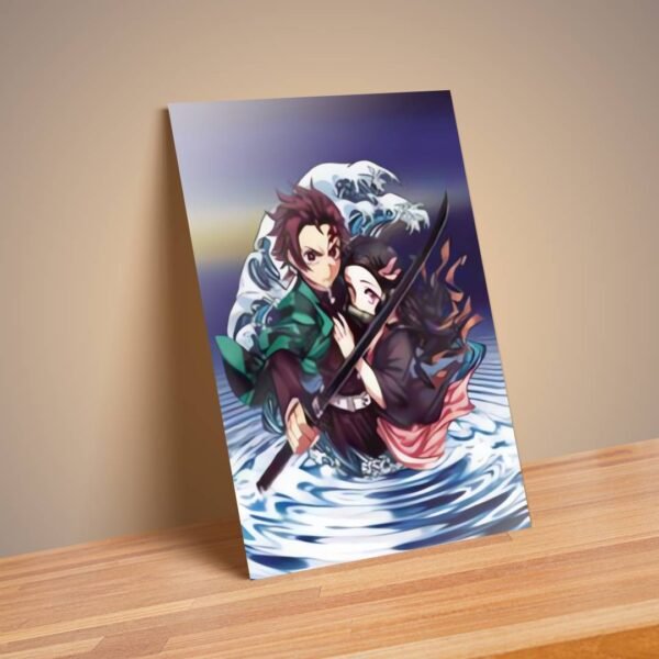 Cuadro Decorativo Poster Anime Kimetsu no Yaiba 3D - Image 4