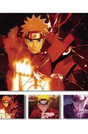 Cuadro Decorativo Anime Poster 3d Naruto Uzumaki