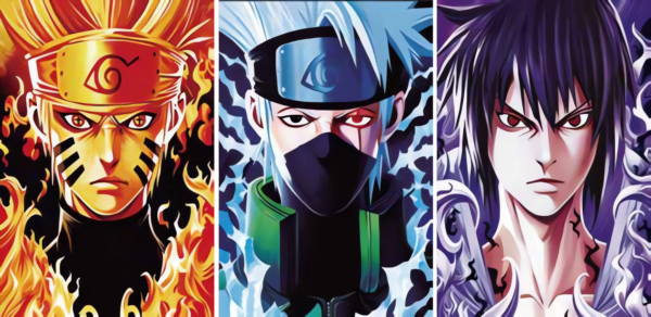 Cuadro Decorativo Anime Poster 3D Naruto Kakashi Sasuke - Image 3