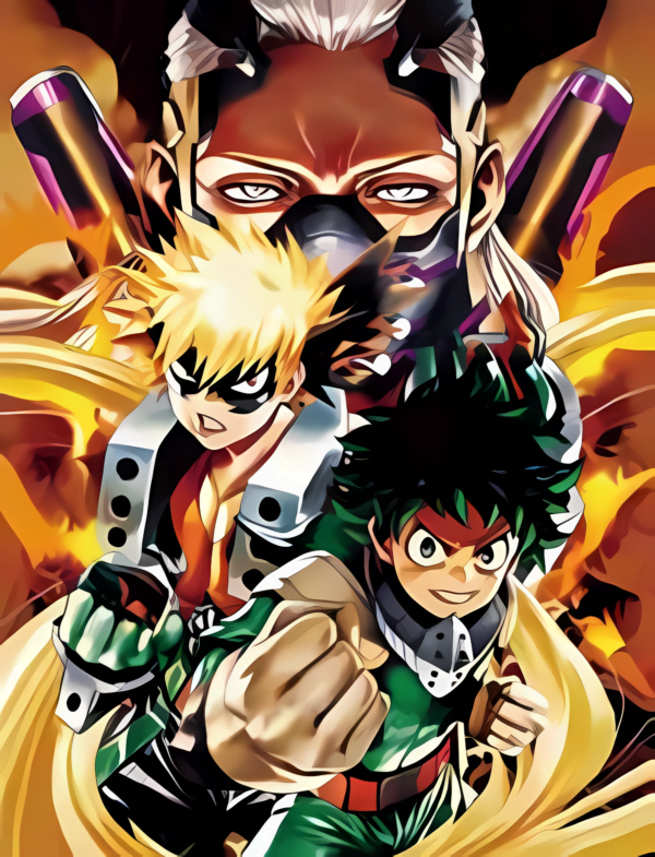 Poster 3D Boku no Hero Academia: Heroes Rising 4K 30×40 - Image 3