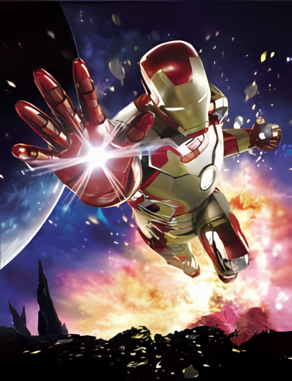 Cartel Decorativo Poster 3D Iron Man Mark XLII 4K 30×40 - Image 3