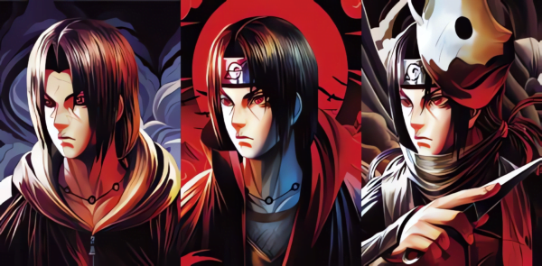 Cartel Decorativo Poster Itachi 3D 30x40 3 en 1 - Image 3