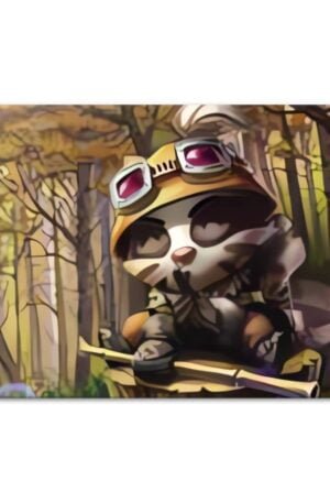 Cuadro Anime Poster 3D Teemo de League of Legends