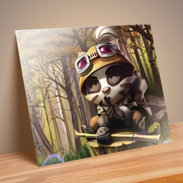 Cuadro Poster 3D Teemo de League of Legends - Image 3