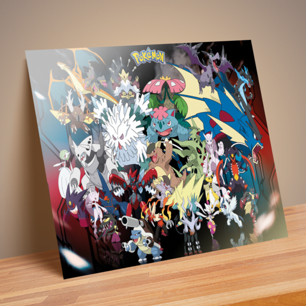 Cuadro Decorativo Poster 3D Pokemon Mega 4K 30×40 3 en 1 - Image 5