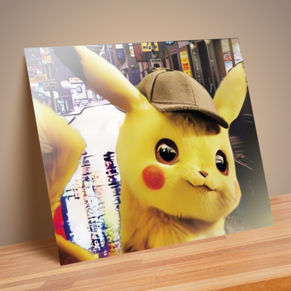 Cuadro Decorativo Poster 3D Pikachu Detective 4K 30×40 - Image 4