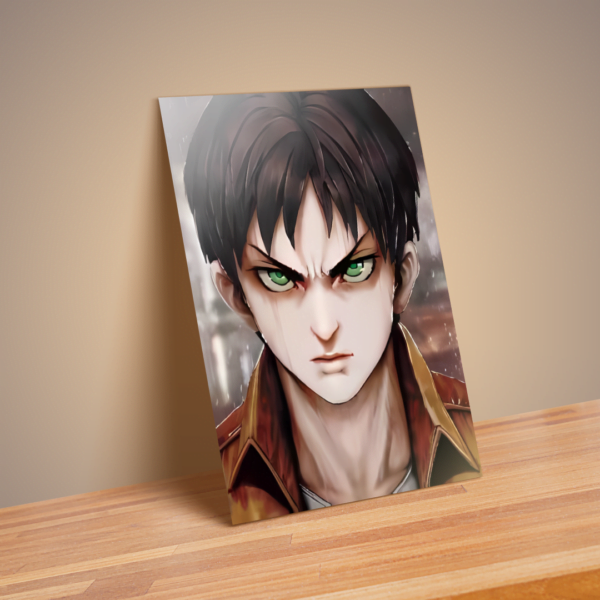 Cuadro Decorativo Poster 3D Eren Jaeger Titan 4K 30×40 2 en 1 - Image 5