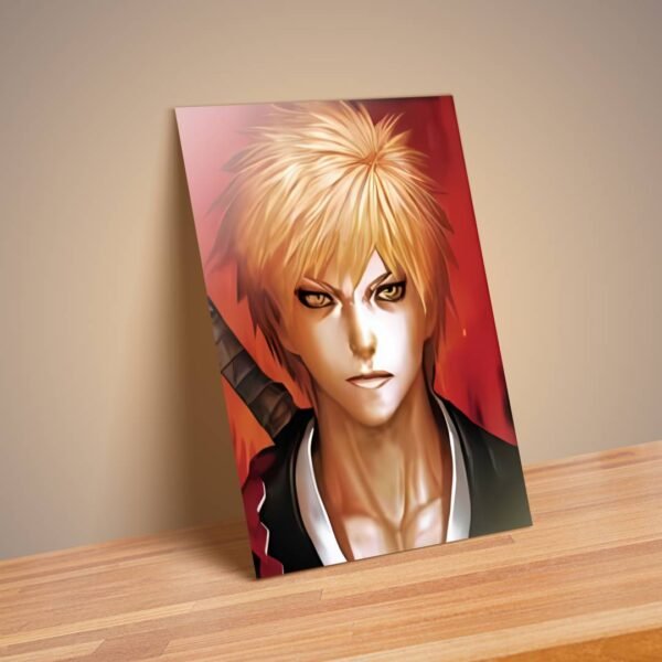 Cartel Decorativo Poster 3D Ichigo Kurosaki Shinigami 30x40 - 2 en 1 - Image 4