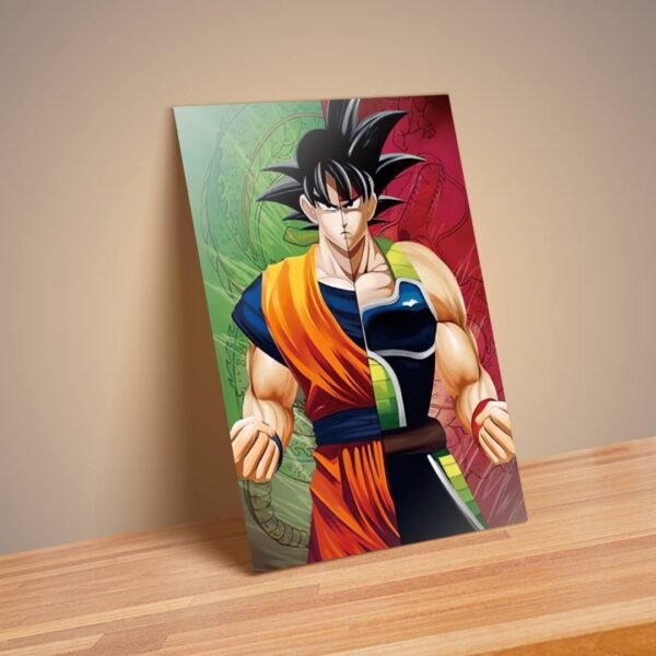 Descubre el poderoso legado de Bardock y Goku en este increíble Cartel Decorativo Poster 3D PVC 2 en 1 - Image 5