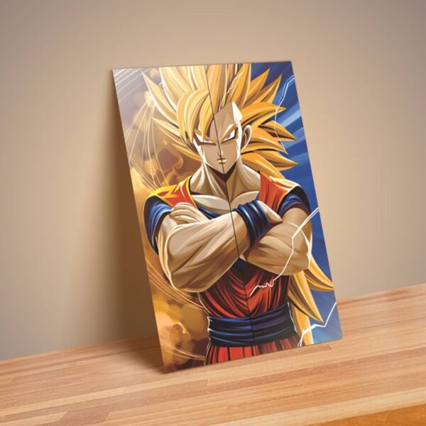 El ascenso del héroe: Cartel Decorativo Poster 3D Goku 6 fases - Image 4