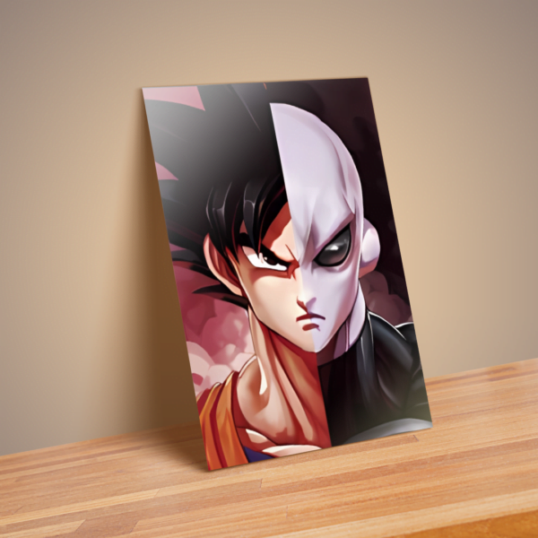 Cartel Decorativo Poster 3D Goku Jiren 4K: Una batalla épica plasmada en un único diseño - Image 4