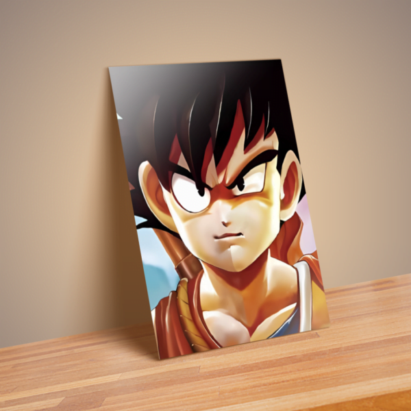 Cartel Decorativo Poster 3D Goku Vegeta Azul 4K: El poder de la fusión en tu pared - Image 4