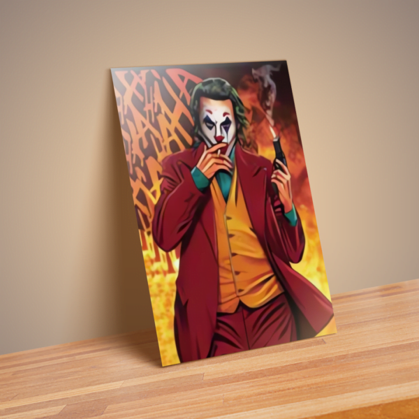 El Trío del Caos: Cartel Decorativo Poster 3D 3 Jokers 4K 30×40 3 en 1 - Image 5