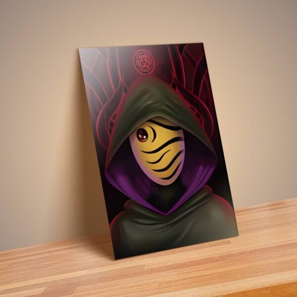 Póster de Anime Obito 3D para decoración de pared, regalo de Navidad, 3D, Lenticular, ilustraciones de fantasía, decoración del hogar - Image 4