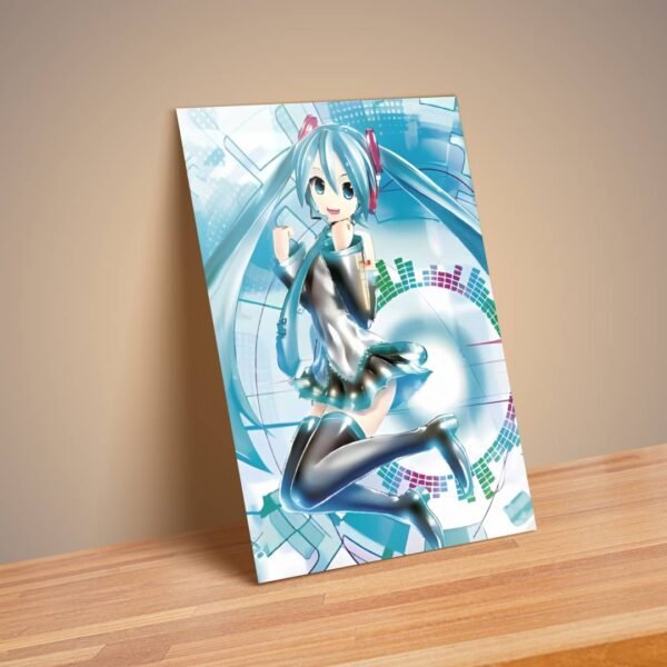 Cuadro Poster 3D Hatsune Miku: ¡Dale vida a tus paredes con esta obra de arte! - Image 5