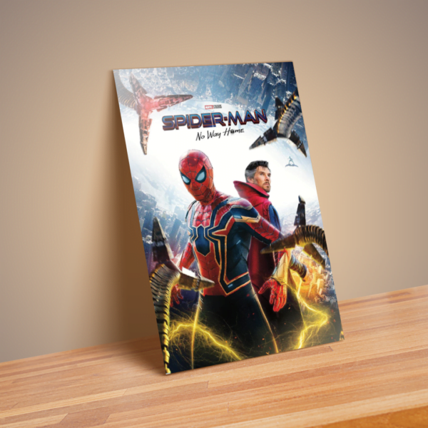 Poster 3D SUPAIDAMAN y Spiderman 4K 30×40 2 en 1 - Image 4