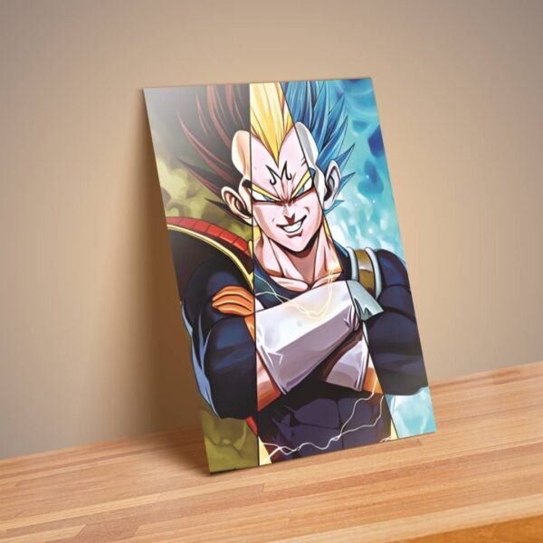 El poderoso encuentro: Cartel Decorativo Poster 3D Goku Vegeta - Image 5