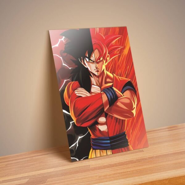 El ascenso del héroe: Cartel Decorativo Poster 3D Goku 6 fases - Image 5