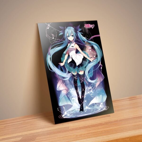 Cuadro Poster 3D Hatsune Miku: ¡Dale vida a tus paredes con esta obra de arte! - Image 5