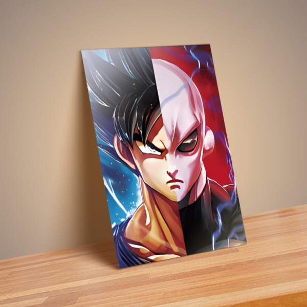 Cartel Decorativo Poster 3D Goku Jiren 4K: Una batalla épica plasmada en un único diseño - Image 5